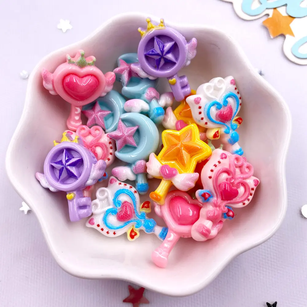 20PCS Resin Colorful Cartoon L - Embellishments For Scrapbooking บทวิจารณ์และราคา