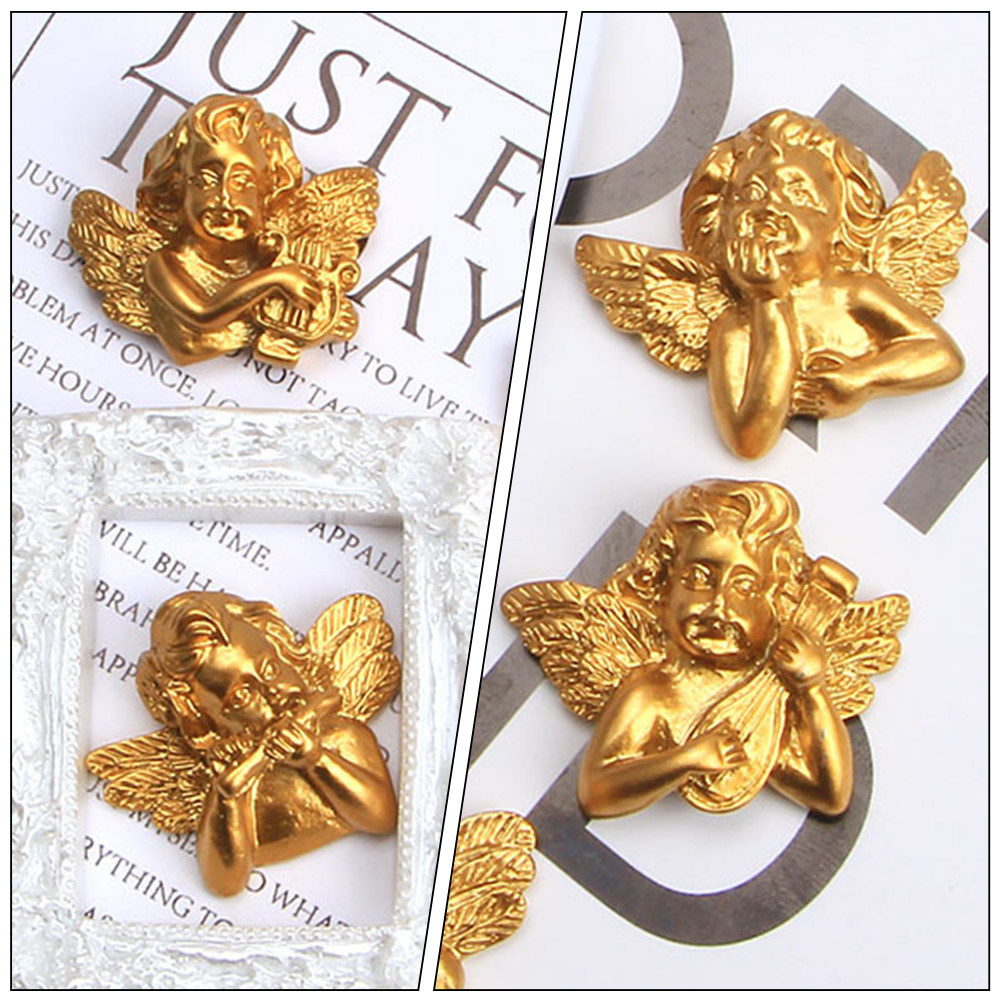 อุปกรณ์ตกแต่งเรซิ่นรูปนางฟ้า 1 - Craft Embellishment บทวิจารณ์และราคา
