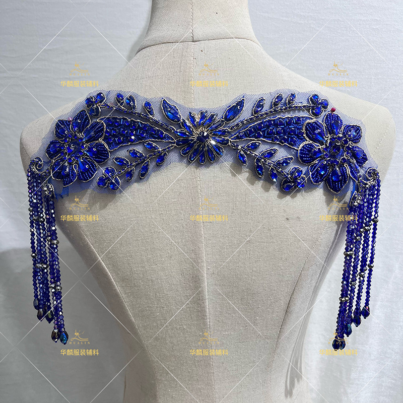 ริบบิ้นประดับลูกปัดด้วยมือพร้อ - Beaded Trim Fringe บทวิจารณ์และราคา